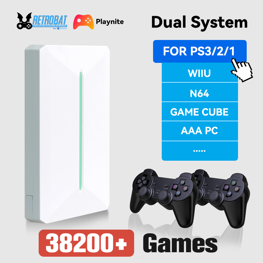 Retro Gaming Realm - Retrobat＆Playnite Retro Gaming HDD 38200+AAA PC