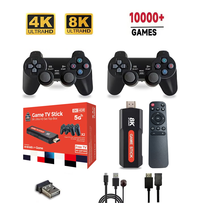 Retro Gaming Tablet - X2 Game Stick HD 4K 8K