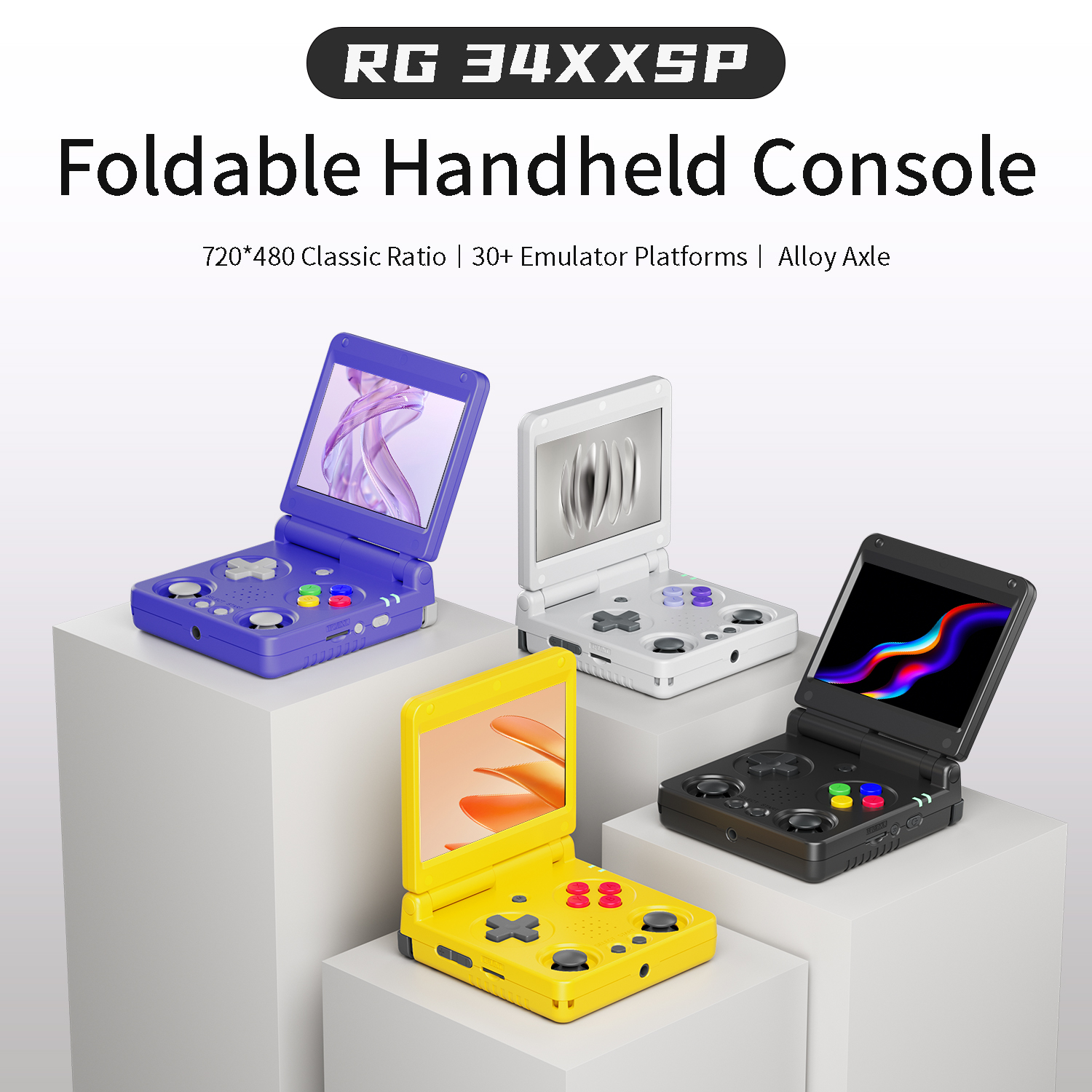Anbernic RG34XXSP RG35XXSP Fli - đánh giá và giá Retro Gaming Tablet