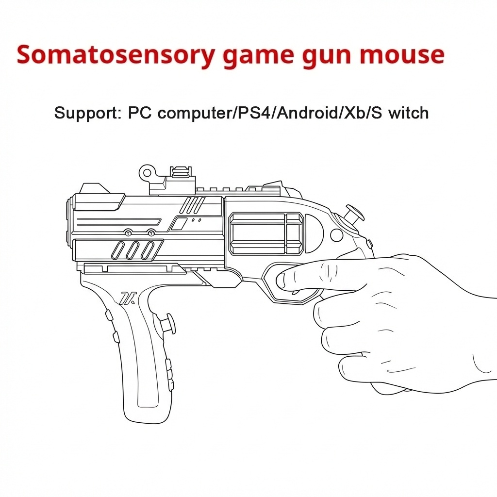 X-Rover Motion-Sensing Game Gu - đánh giá và giá Retro Gaming Light Gun