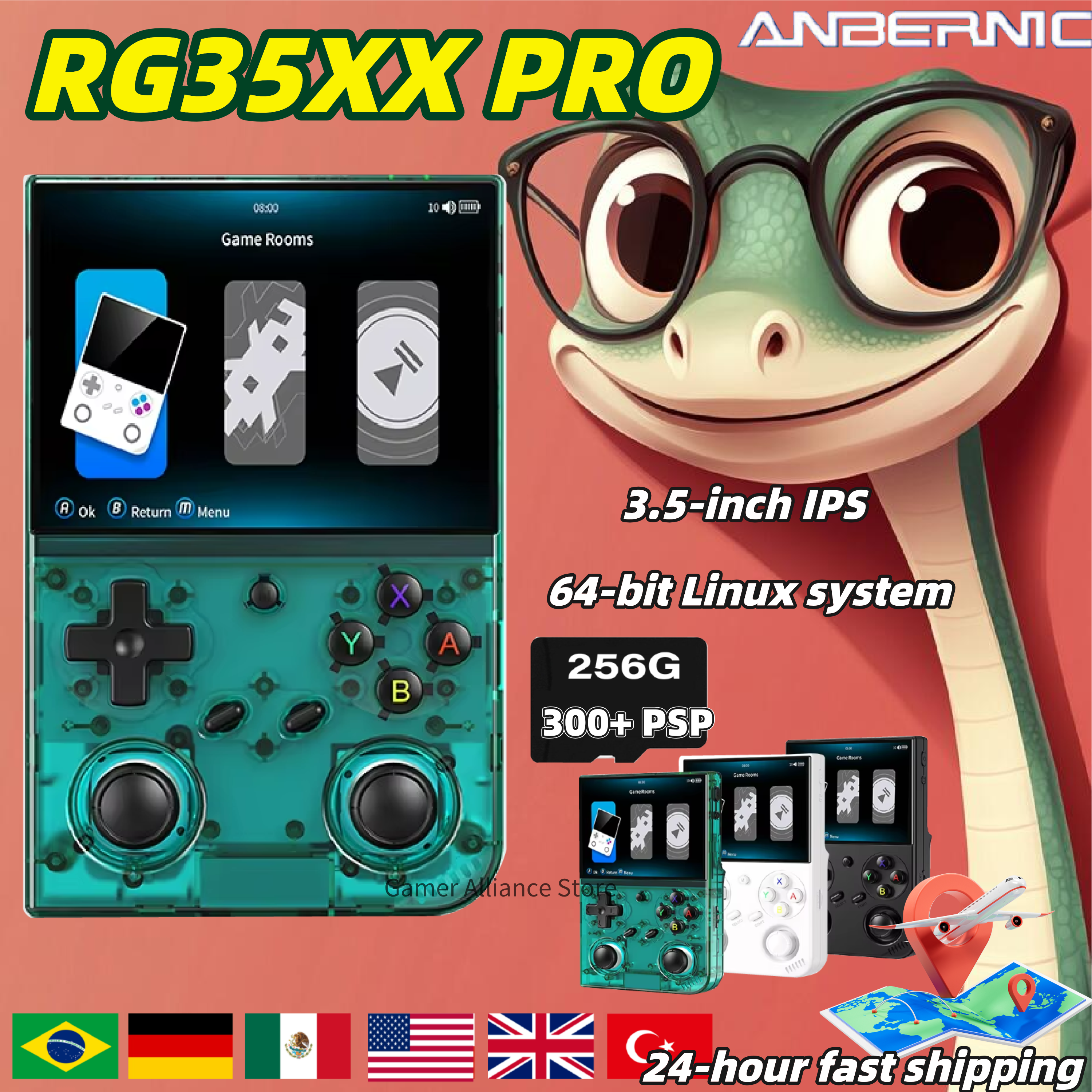 Anbernic RG 35XXPro RG35XX Pro - đánh giá và giá Retro Gaming Realm