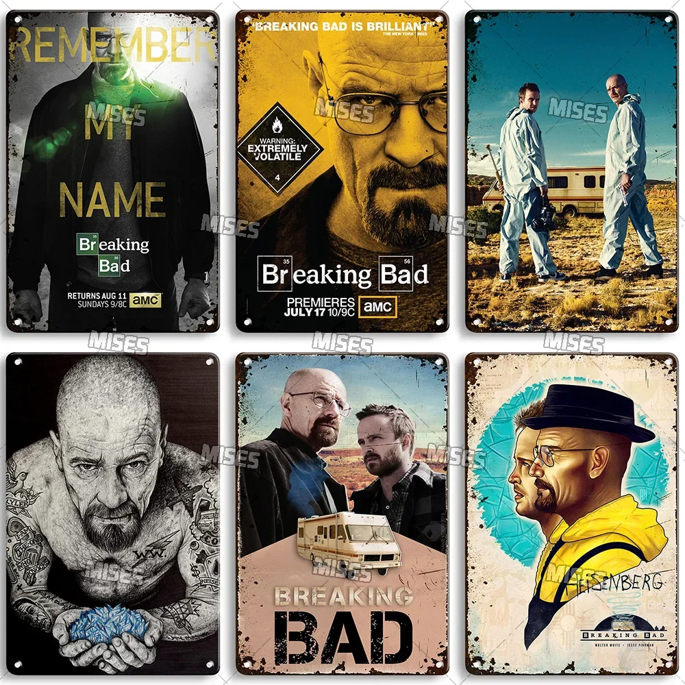 Breaking Bad Classic TV Metal  - đánh giá và giá Retro Gaming Pictures
