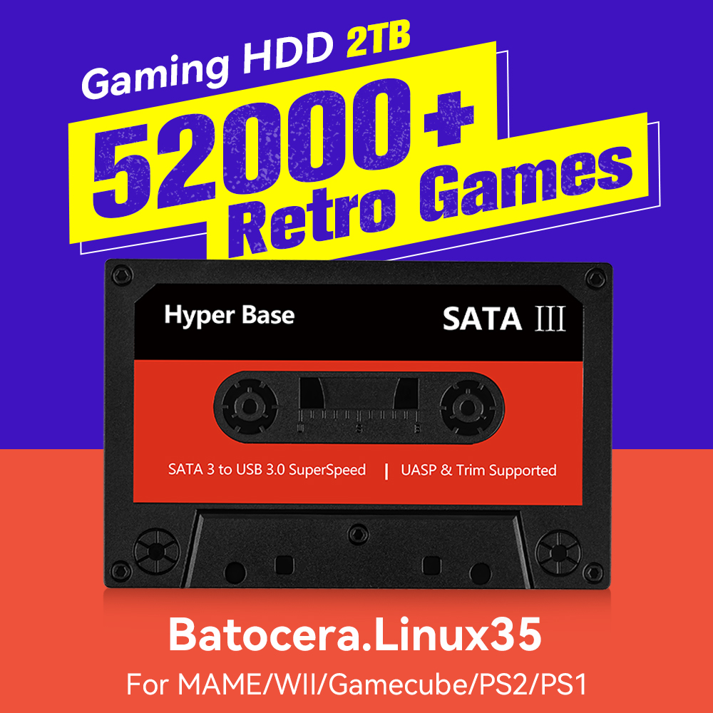 Batocera 500GB/2TB Retro Game  - đánh giá và giá Retro Gaming Realm
