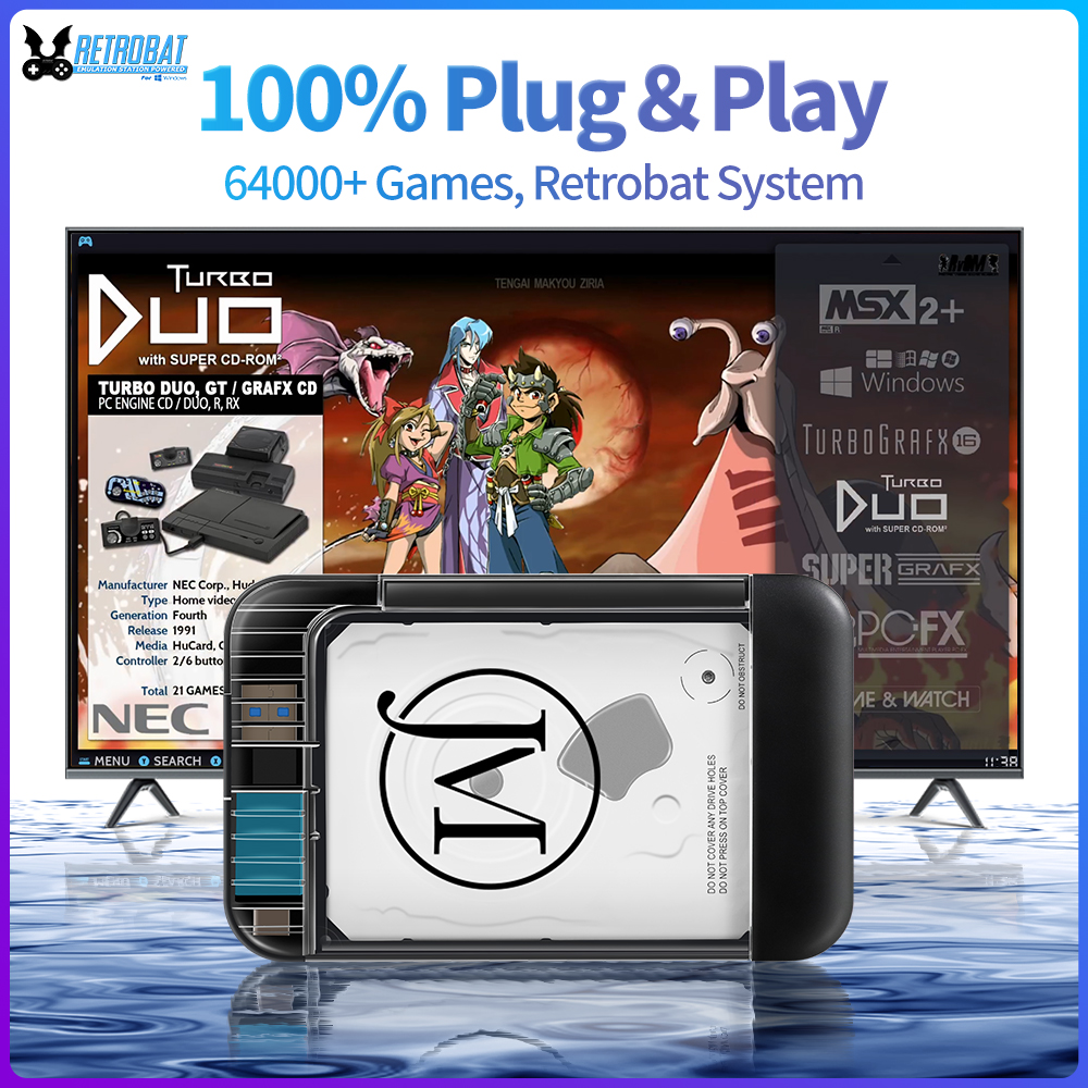 RETROBAT Portable 500G Gaming  - đánh giá và giá Retro Gaming Tablet