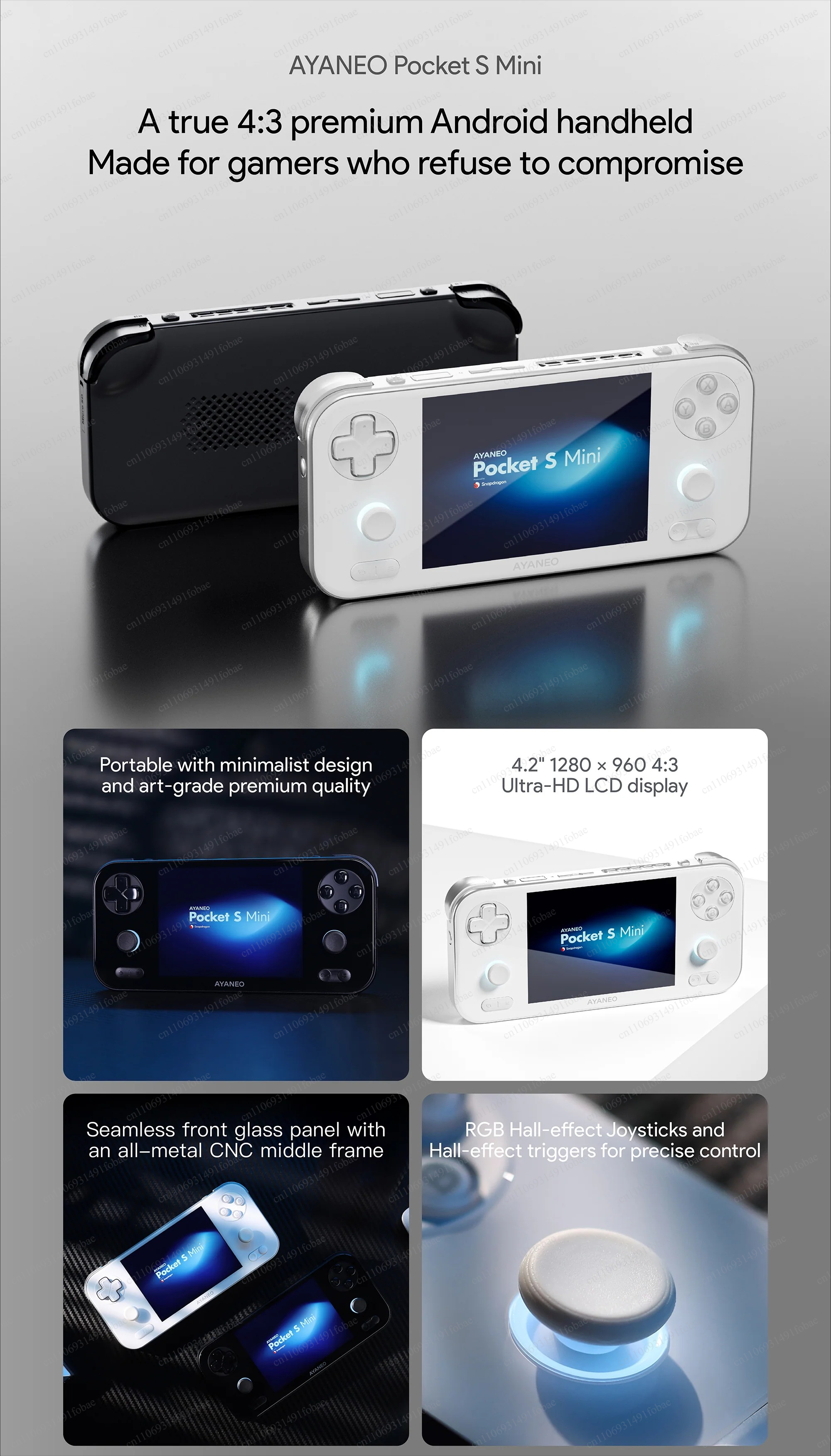 AYANEO Pocket S Mini Retro Han - đánh giá và giá Retro Gaming Tablet