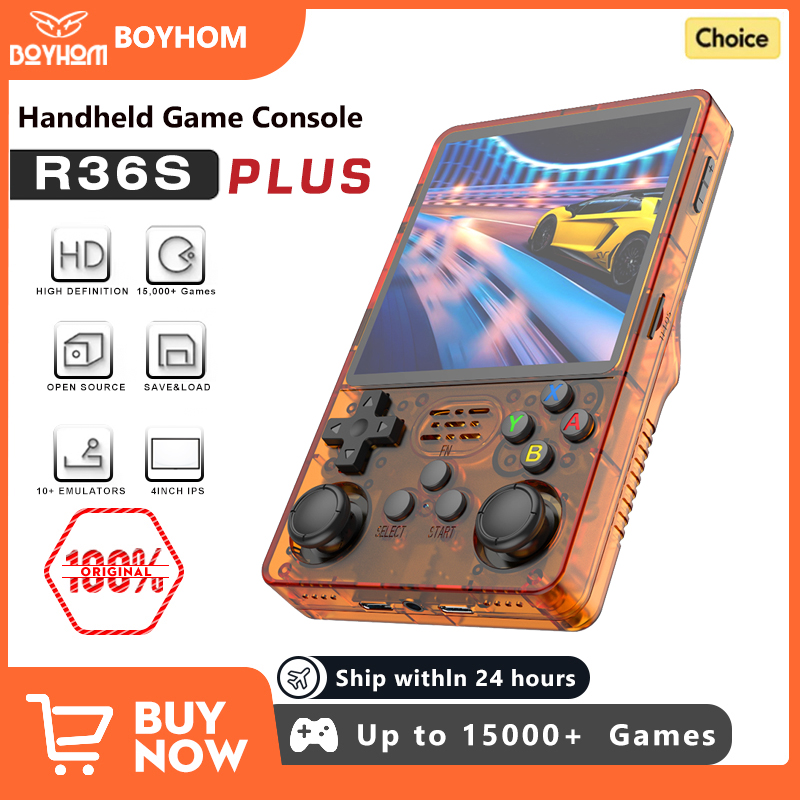 BOYHOM NEW R36PLUS Open Source - đánh giá và giá Retro Gaming Tablet