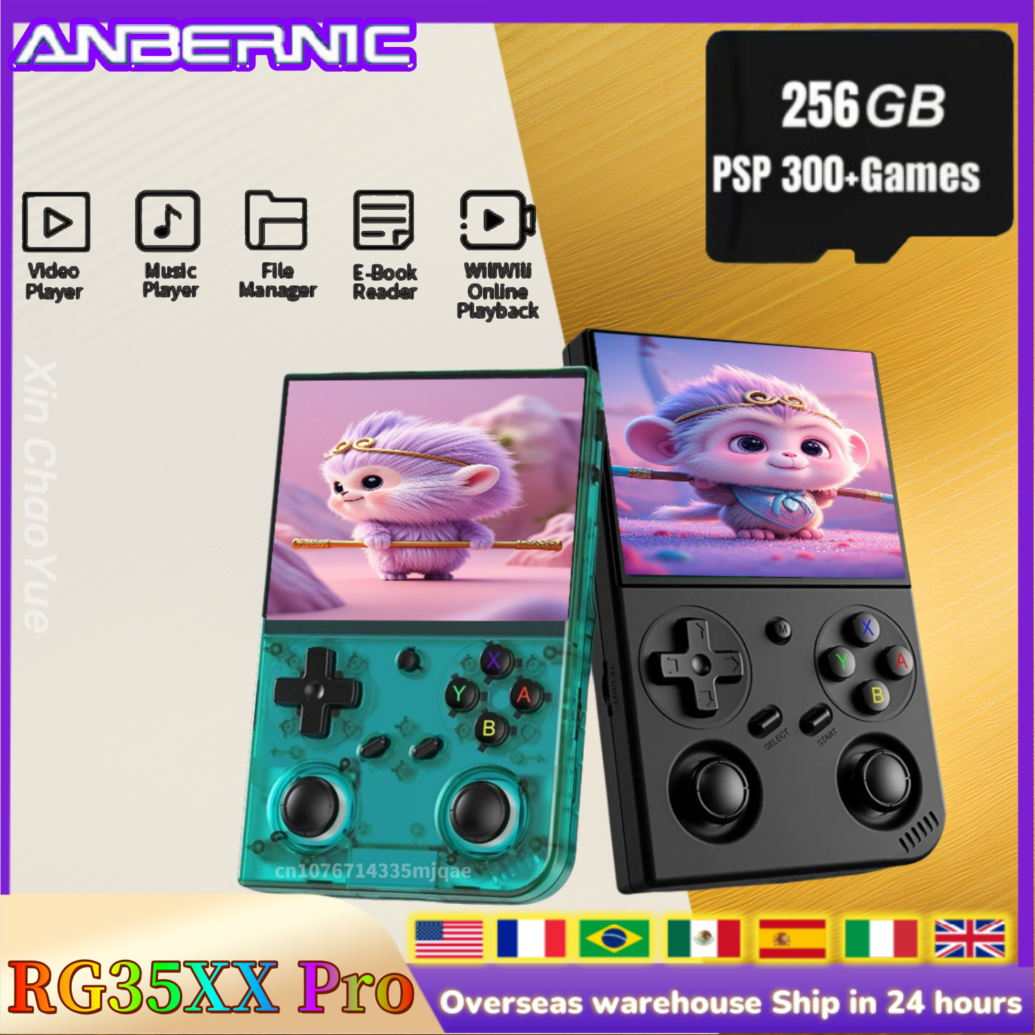 Anbernic RG35XX PRO RG 35XXPRO - đánh giá và giá Retro Gaming Realm