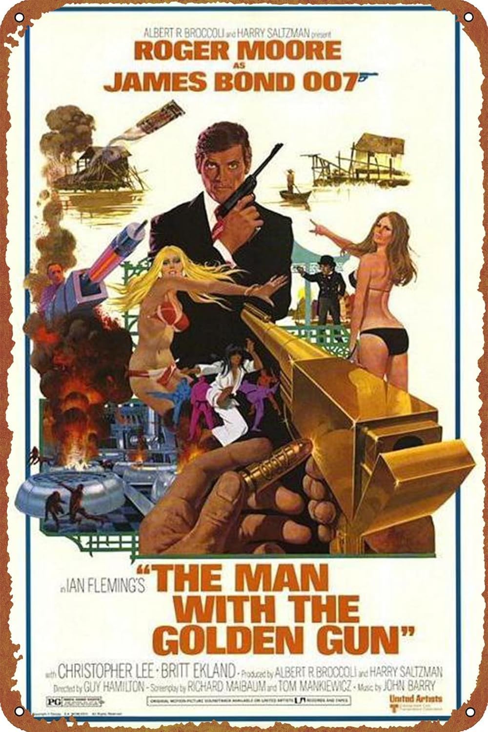 The Man With the Golden Gun Mo - đánh giá và giá Retro Gaming Pictures