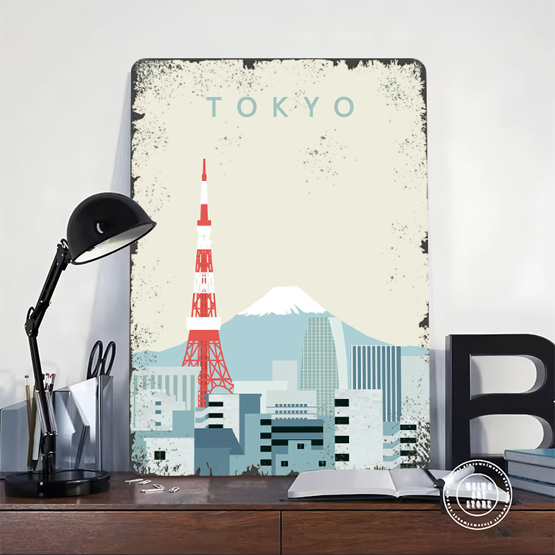 Tokyo Poster Retro 3D Printed  - đánh giá và giá Retro Gaming Gifts For Men