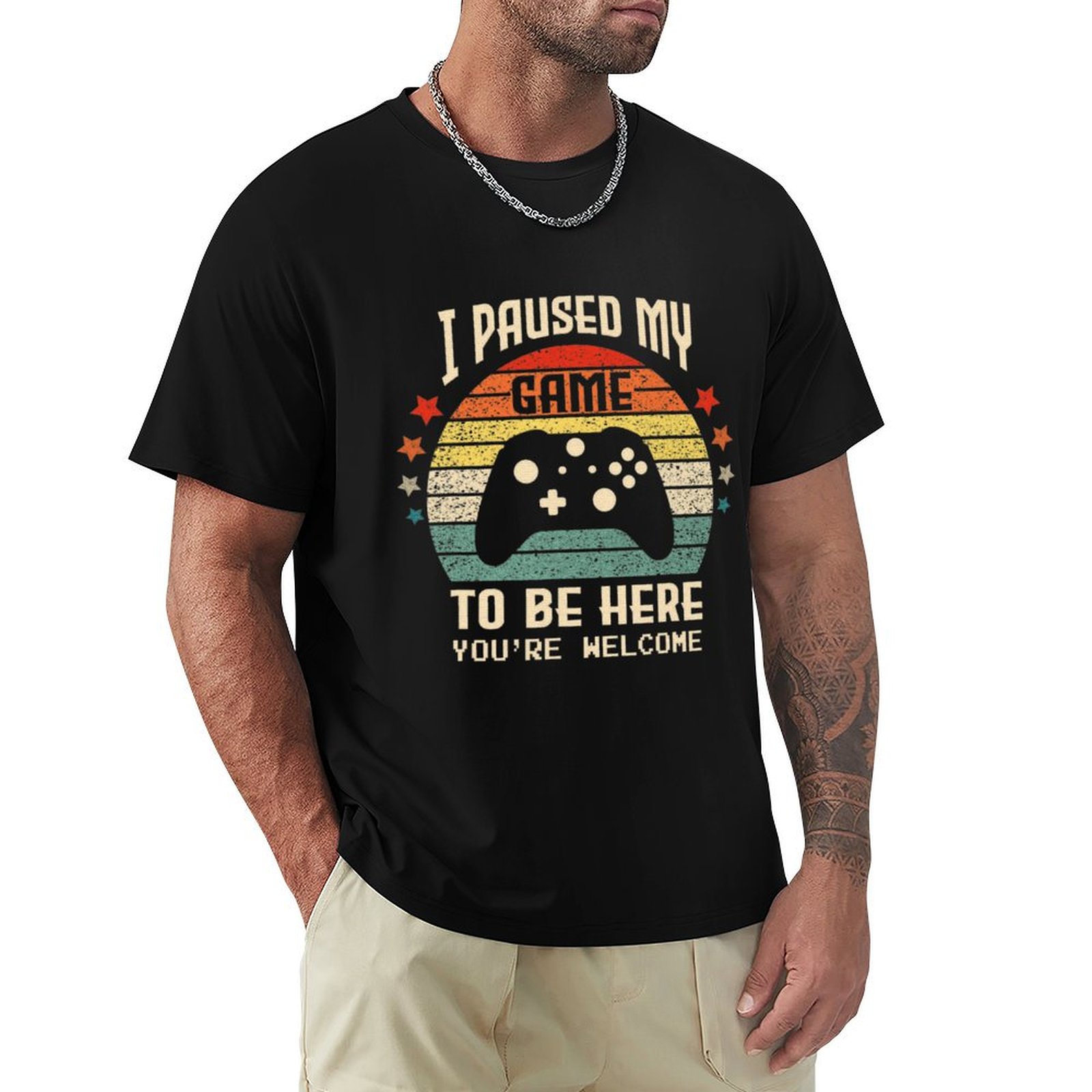 I Paused My Game to Be Here Ga - đánh giá và giá Retro Gaming Gifts For Men