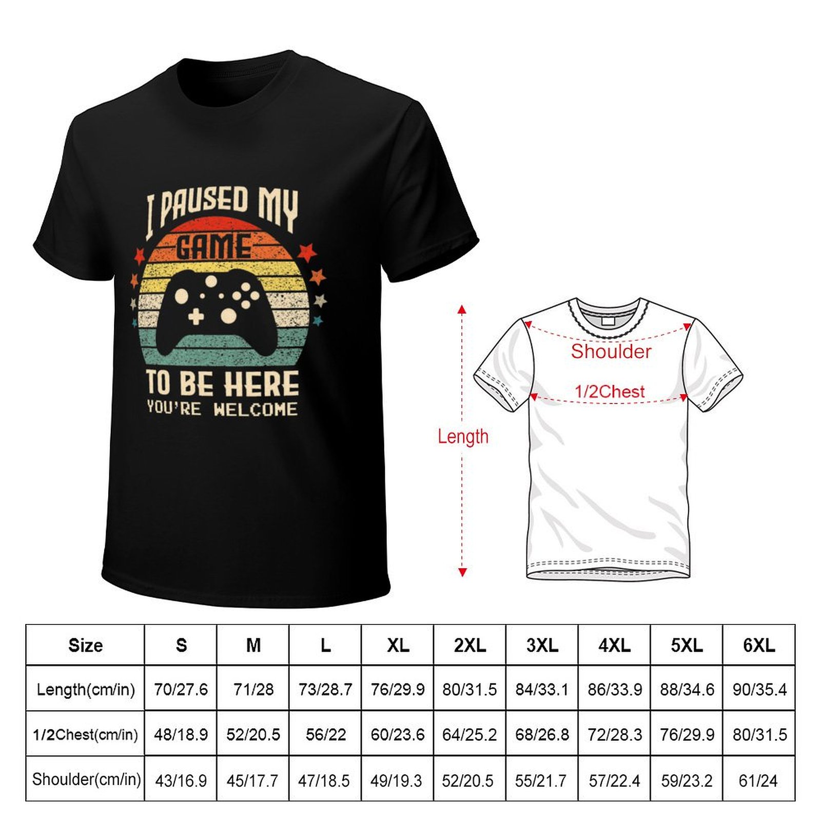 I Paused My Game to Be Here Ga - đánh giá và giá Retro Gaming Gifts For Men