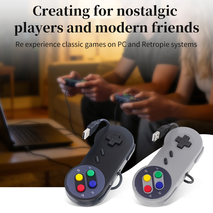 USB Gamepad Gaming Joystick Re - đánh giá và giá Retro Gaming Tablet