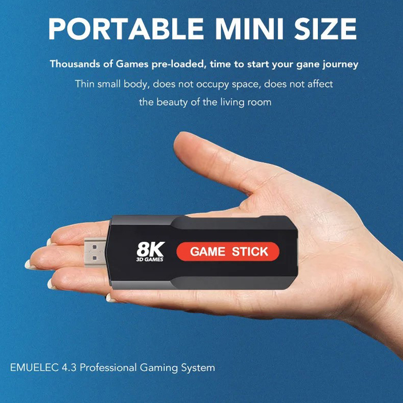 X2 Game Stick HD 4K 8K 3D Cons - đánh giá và giá Retro Gaming Tablet
