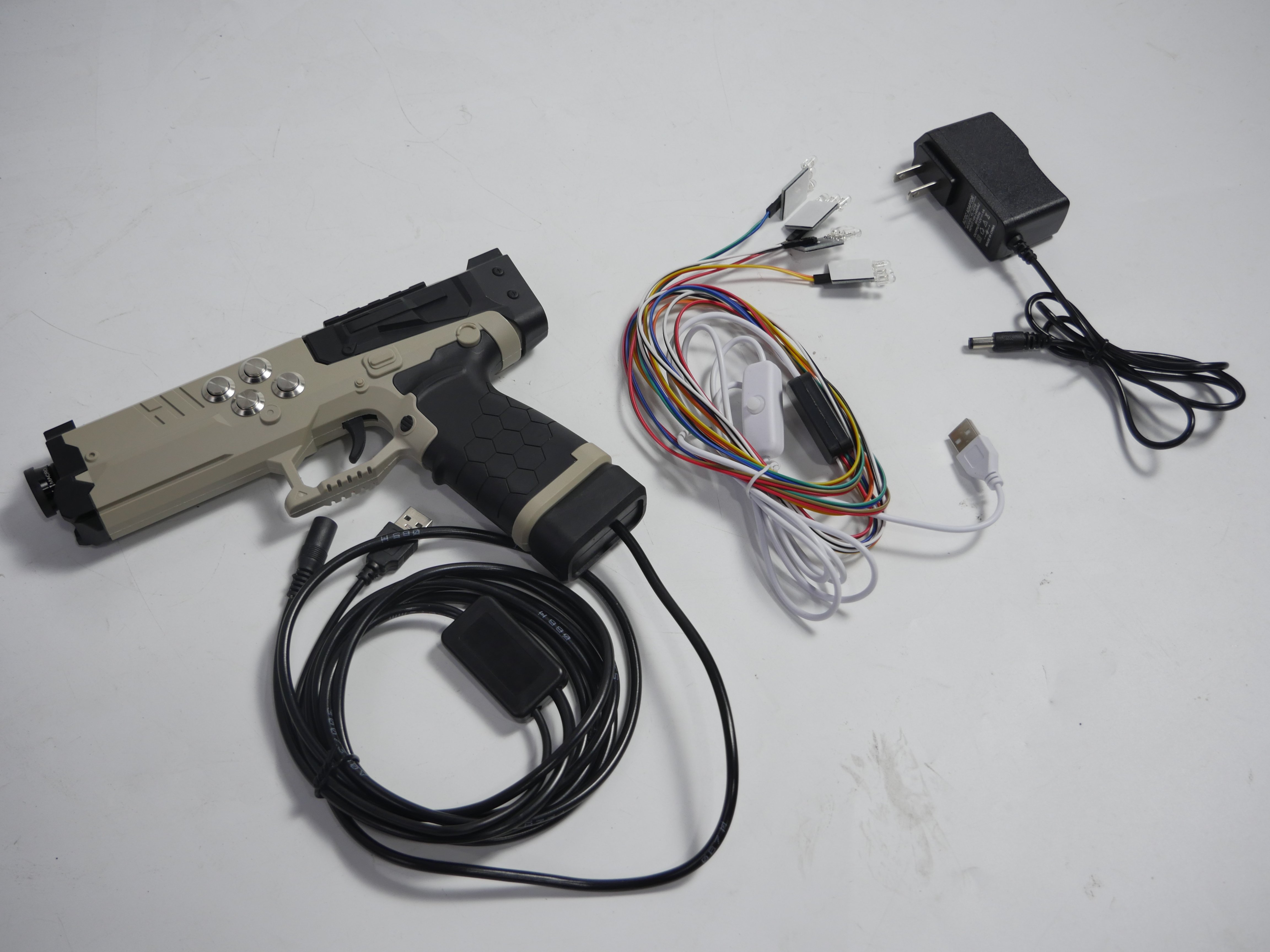 OpenFire Light Gun with Motor  - đánh giá và giá Retro Gaming Light Gun