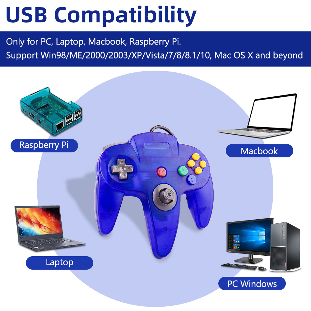 N64 Controller Classic USB Wir - đánh giá và giá Retro Gaming Tablet