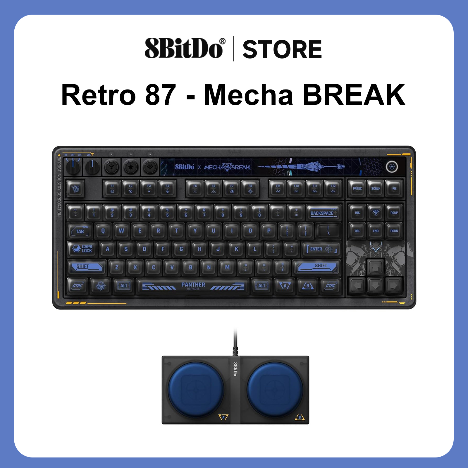 8BitDo Retro 87 Mechanical Key - đánh giá và giá Retro Gaming Realm