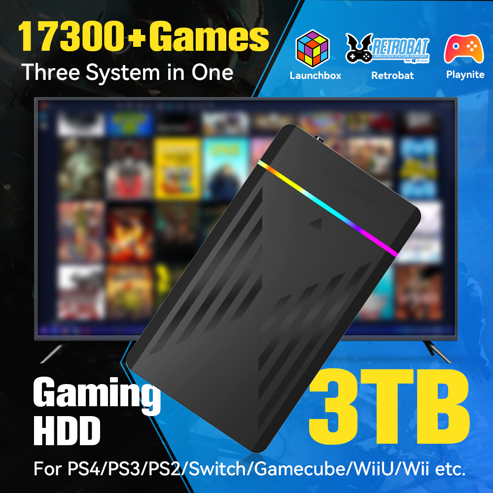 3TB Portable Gaming HDD Launch - đánh giá và giá Retro Gaming Tablet