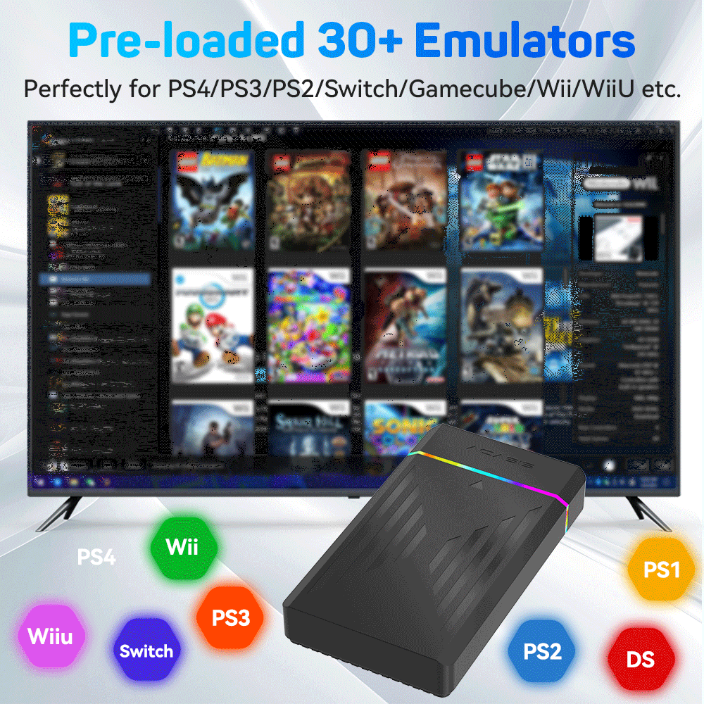 3TB Portable Gaming HDD Launch - đánh giá và giá Retro Gaming Tablet